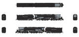 BLI 8656 N Scale 4-6-6-4 Challenger Steam Loco Union Pacific UP 3985 - Stealth DC (Oil Tender)