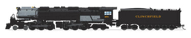 BLI 8659 N Scale 4-6-6-4 Challenger Steam Loco Clinchfield 670 - Stealth DC