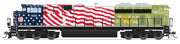 BLI 8678 HO Scale EMD SD70ACe "Military" Kansas City Southern KCS 4006 Paragon4 DCC