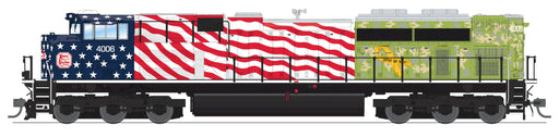 BLI 8678 HO Scale EMD SD70ACe "Military" Kansas City Southern KCS 4006 Paragon4 DCC