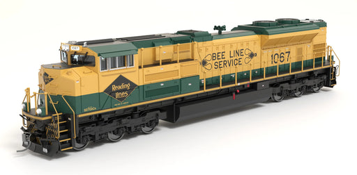 BLI 8682 HO Scale EMD SD70ACe Reading Heritage Norfolk Southern NS 1067 Paragon4 DCC