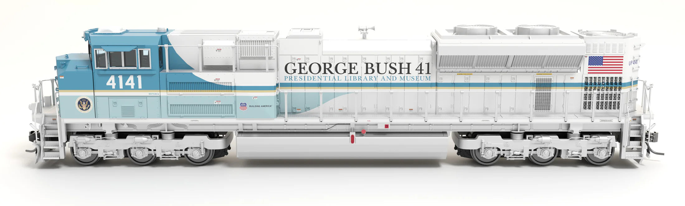 BLI 8686 HO Scale EMD SD70ACe George Bush Union Pacific 4141 Paragon4 DCC