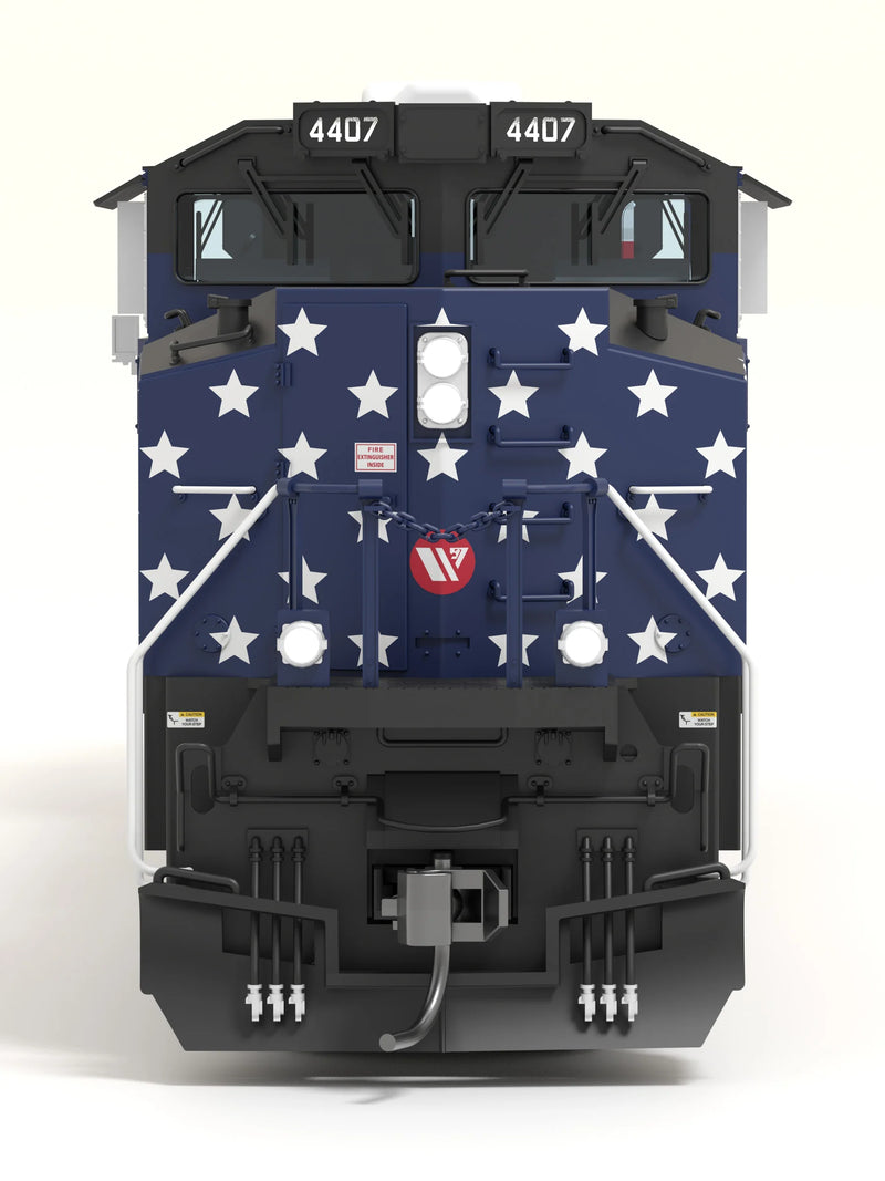 BLI 8702 HO Scale EMD SD70ACe "Veterans" Montana Rail Link MRL 4407 Stealth DC
