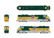 BLI 8717 HO Scale EMD SD70ACe C&NW Heritage Union Pacific 1995 Stealth DC