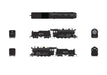 BLI 8730 HO Scale 2-8-0 Consolidation Steam Loco Santa Fe ATSF 871 Paragon4 (Sound/DC/DCC/Smoke)