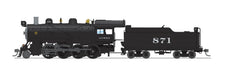 BLI 8730 HO Scale 2-8-0 Consolidation Steam Loco Santa Fe ATSF 871 Paragon4 (Sound/DC/DCC/Smoke)