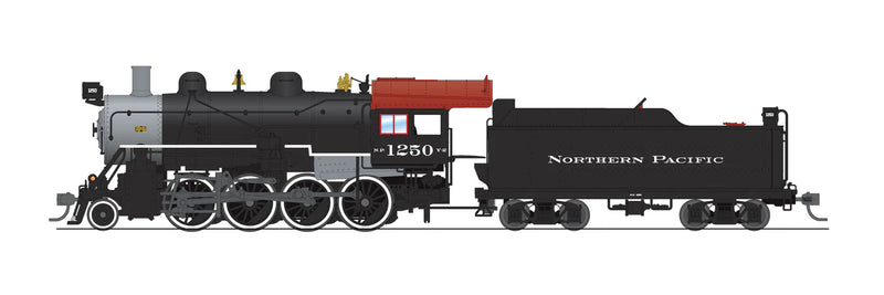 BLI 8738 HO Scale 2-8-0 Consolidation Steam Loco Northern Pacific NP 1250 Paragon4 (Sound/DC/DCC/Smoke)