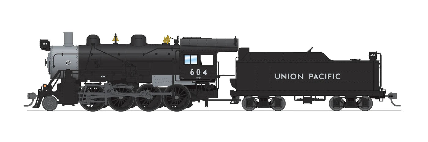 BLI 8740 HO Scale 2-8-0 Consolidation Steam Loco Union Pacific UP 604 Paragon4 (Sound/DC/DCC/Smoke)