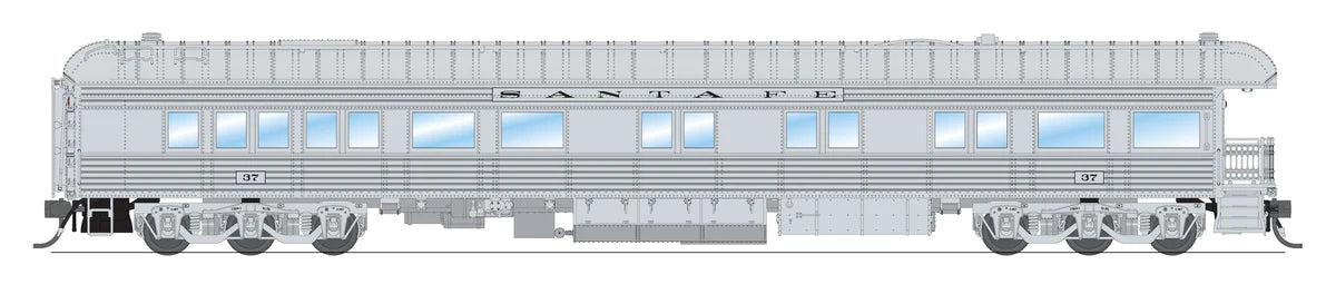 BLI 8950 HO Scale Pullman Business Car - Santa Fe ATSF 37