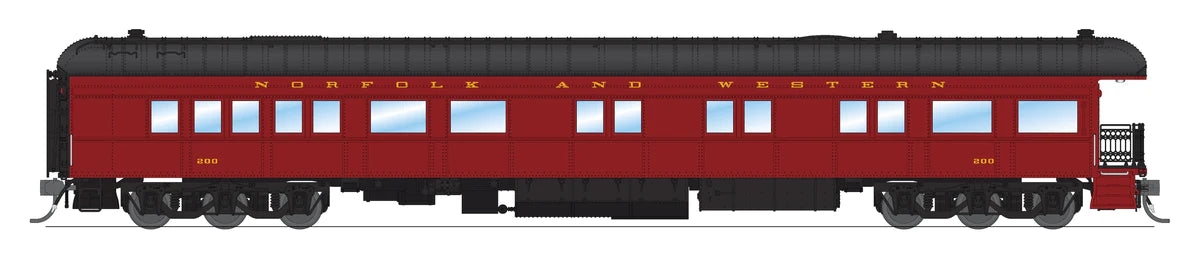 BLI 8954 HO Scale Pullman Business Car - Norfolk & Western N&W 200