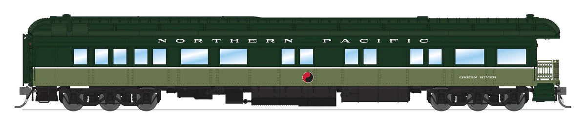 BLI 8955 HO Scale Pullman Business Car - Northern Pacific NP Green River