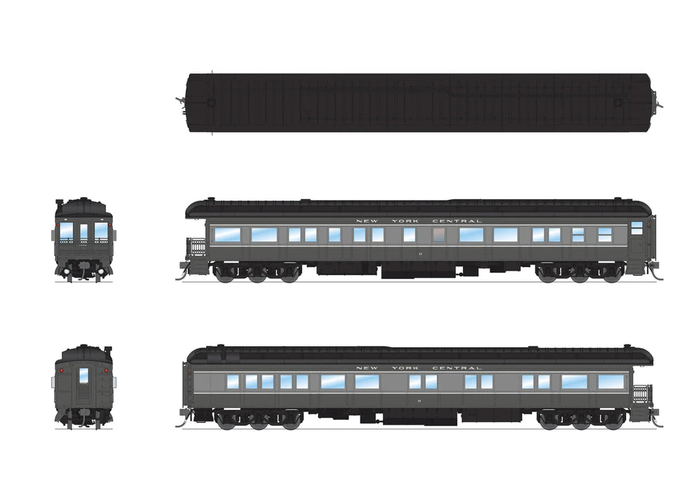 BLI 8956 HO Scale Pullman Business Car - New York Central NYC 11