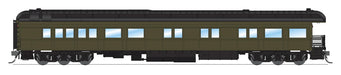 BLI 8960 HO Scale Pullman Business Car with Clerestory Roof - Pullman Green Unlettered