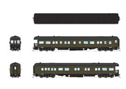 BLI 8961 HO Scale Pullman Business Car with Balloon Roof - Pullman Green Unlettered