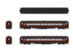 BLI 8966 HO Scale Pennsylvania PRR 1950's Heavyweight 5 Car Passenger Set