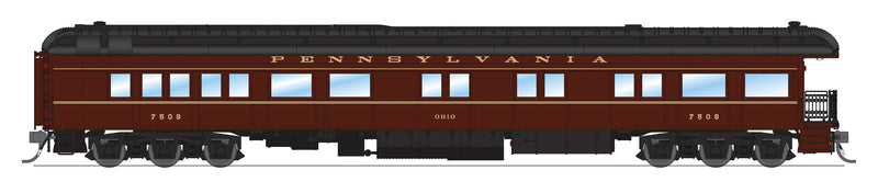 BLI 8974 HO Scale Pennsylvania Z74D Business Car 1950's "PRR 7509 OHIO"