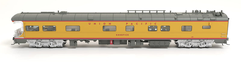 BLI 9013 HO Scale Union Pacific Business Car #119 "Kenefick" "Big Boy Tour" Drumhead