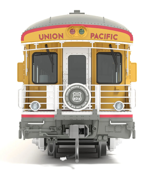 BLI 9013 HO Scale Union Pacific Business Car #119 "Kenefick" "Big Boy Tour" Drumhead