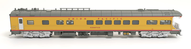 BLI 9013 HO Scale Union Pacific Business Car #119 "Kenefick" "Big Boy Tour" Drumhead