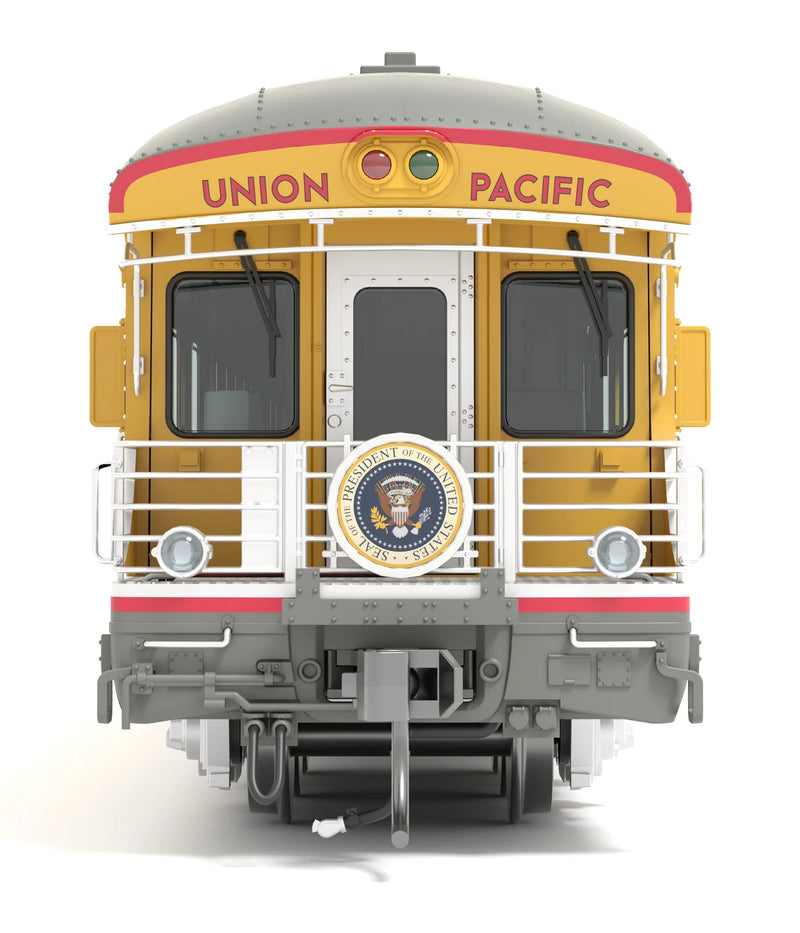 BLI 9014 HO Scale Union Pacific Business Car #119 "Kenefick" "George Bush Funeral Train" Drumhead