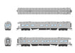 BLI 9016 HO Scale Union Pacific Business Car Painted Primer Gray - Unlettered