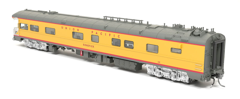 BLI 9017 HO Scale Union Pacific Business Car #119 "Kenefick" "Missouri Bicentennial" Drumhead