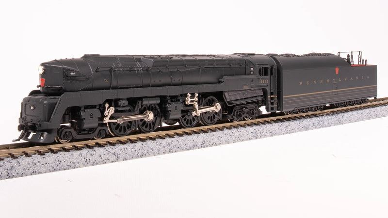 BLI 9021 N Scale 4-4-4-4 T1 Steam Locomotive Pennsylvania PRR 5512 Stealth - DC