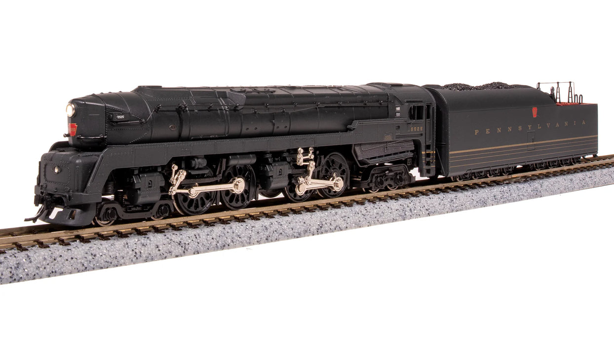 BLI 9022 N Scale 4-4-4-4 T1 Steam Locomotive Pennsylvania PRR 5525 Stealth - DC