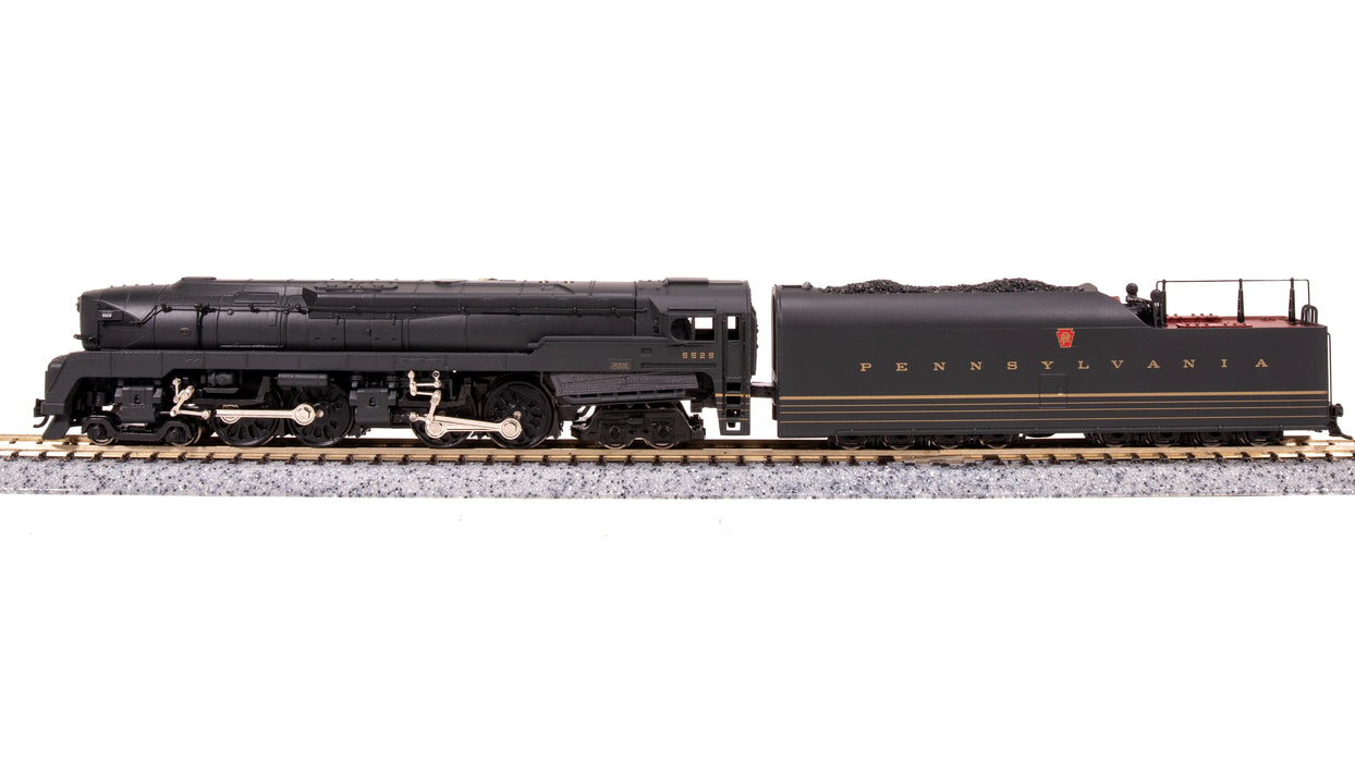 BLI 9022 N Scale 4-4-4-4 T1 Steam Locomotive Pennsylvania PRR 5525 Stealth - DC