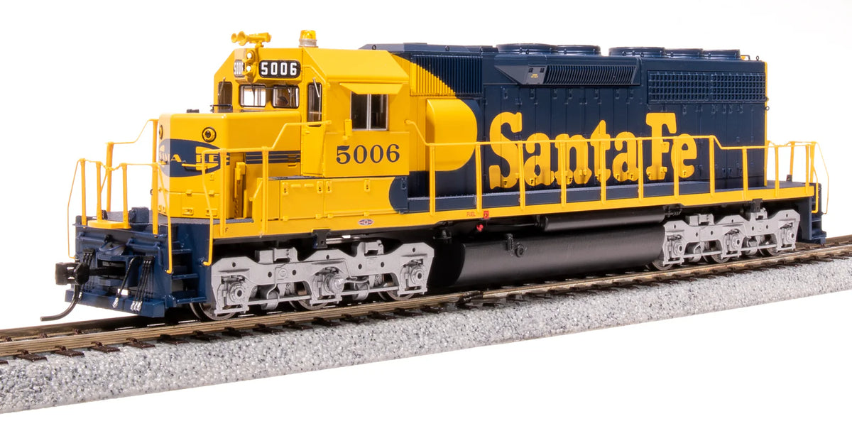 BLI 9030 HO Scale EMD SD40 Santa Fe ATSF 5006 Stealth DC — White Rose ...