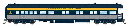 BLI 9100 HO Scale Heavyweight 5 Car Passenger Set - Chesapeake & Ohio C&O