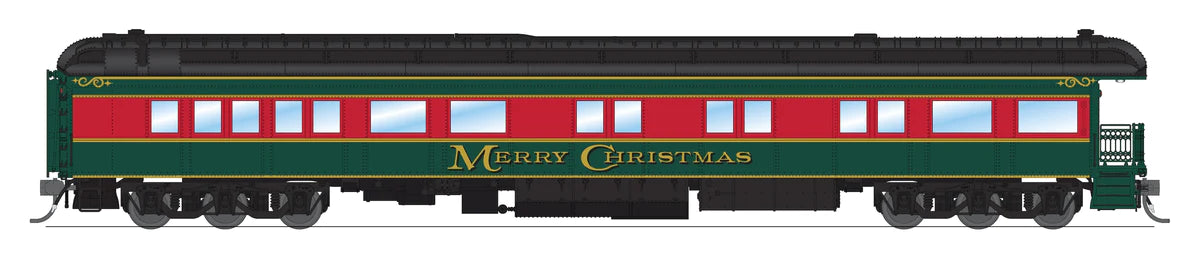 BLI 9103 HO Scale Heavyweight 5 Car Passenger Set - Christmas