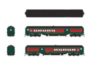 BLI 9103 HO Scale Heavyweight 5 Car Passenger Set - Christmas