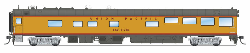 BLI 9105 HO Scale Union Pacific (1995-2006) Track Inspection Theater Car "Fox River"