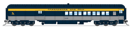 BLI 9114 HO Scale Coach Baggage Combine - Chesapeake & Ohio C&O 439