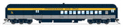 BLI 9115 HO Scale Coach Baggage Combine - Chesapeake & Ohio C&O 458