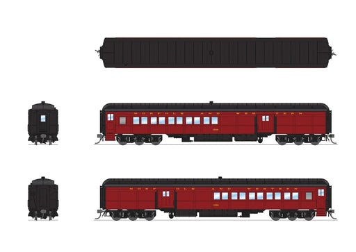 BLI 9118 HO Scale Coach Baggage Combine - Norfolk & Western N&W 1506