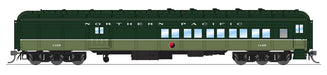 BLI 9119 HO Scale Coach Baggage Combine - Northern Pacific "Loewy" NP 1195