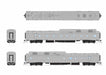 BLI 9126 HO Scale Union Pacific Power Car without Roof Antenna - Primer Gray (with Sound)