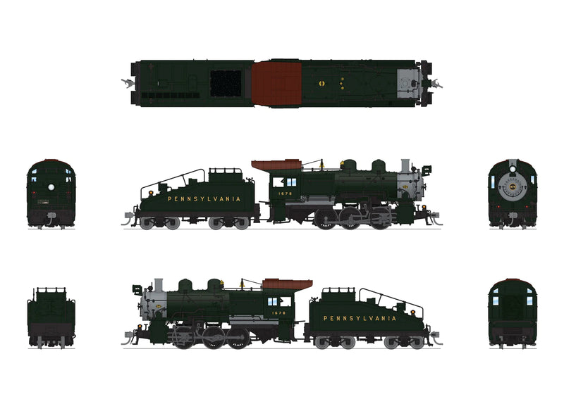 BLI 9176 HO Scale 0-6-0 B6sb Steam Loco Pennsylvania"Futura" PRR 4001 Paragon4