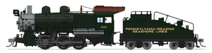 BLI 9179 HO Scale 0-6-0 B6sb Steam Loco PSRL 6095 Paragon4 (Pennsylvania Reading Seashore Line)