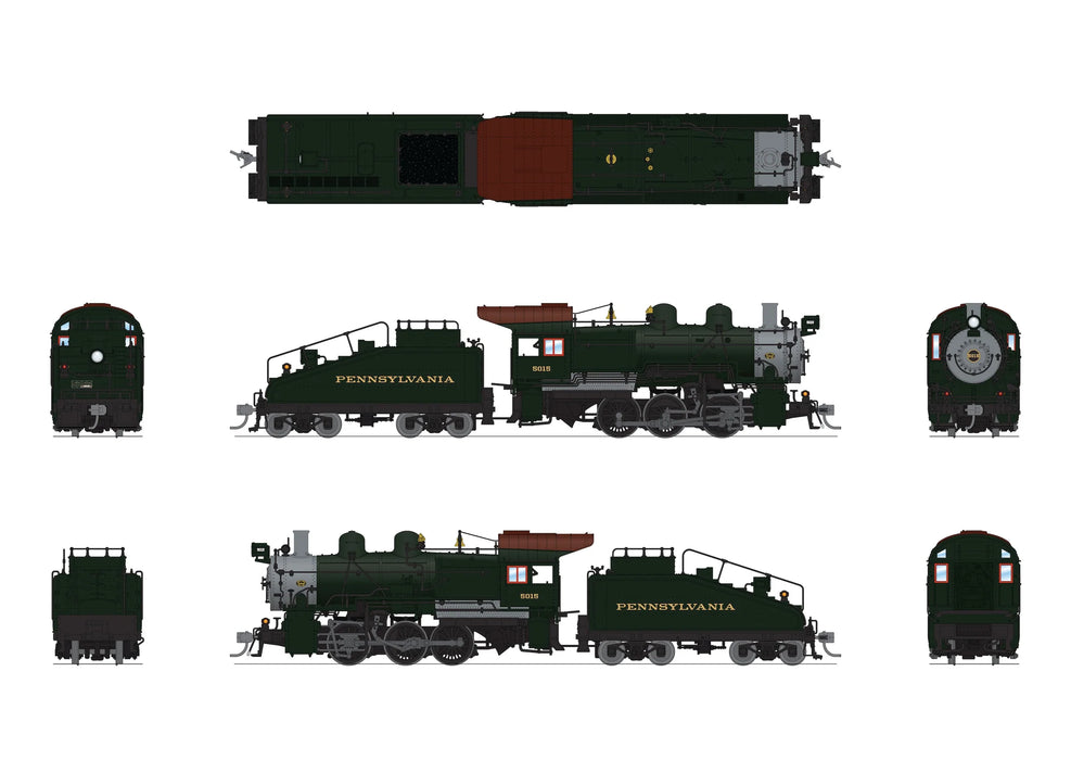 BLI 9183 HO Scale 0-6-0 B6sb Steam Loco Pennsylvania PRR 1446 Stealth