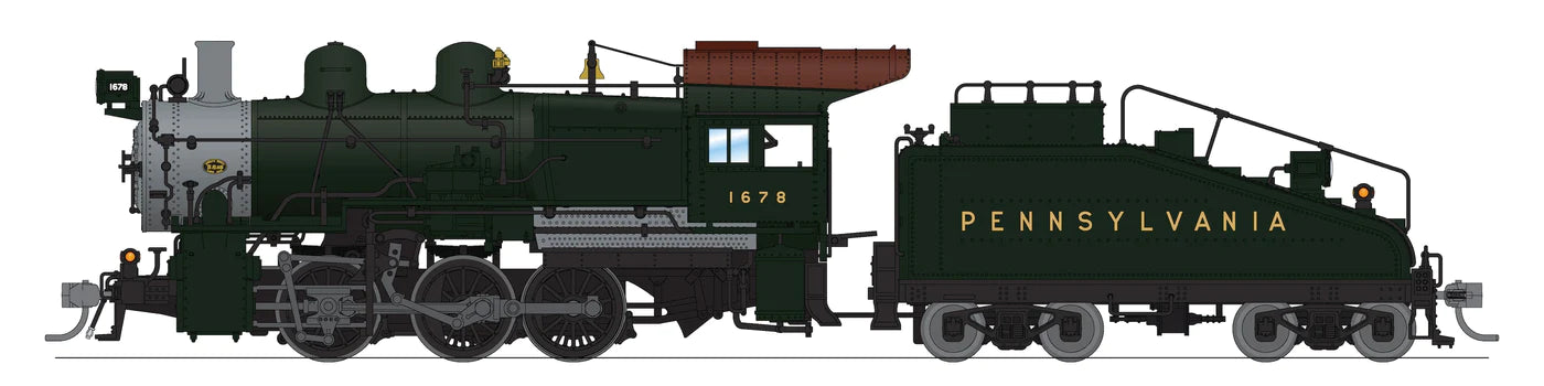 BLI 9185 HO Scale 0-6-0 B6sb Steam Loco Pennsylvania "Futura" PRR 4001 Stealth