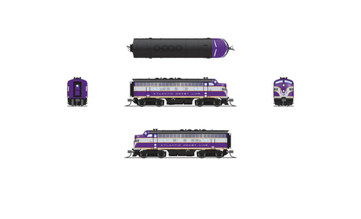 BLI 9200 N Scale EMD Diesel F3AB Atlantic Coast Line ACL 339/339B Paragon4 (Sound/DC/DCC/Unpowered B)