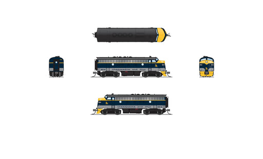 BLI 9203 N Scale EMD Diesel F3A Potomac Eagle Scenic Rail SBRV C&O 8016 Paragon4 (Sound/DC/DCC)