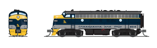 BLI 9203 N Scale EMD Diesel F3A Potomac Eagle Scenic Rail SBRV C&O 8016 Paragon4 (Sound/DC/DCC)