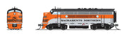 BLI 9216 N Scale EMD Diesel F3A Sacramento Northern 301A Paragon4 (Sound/DC/DCC)