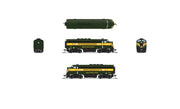 BLI 9230 N Scale EMD Diesel F3A Seaboard Air Line SAL 4023 Stealth (DCC Ready)