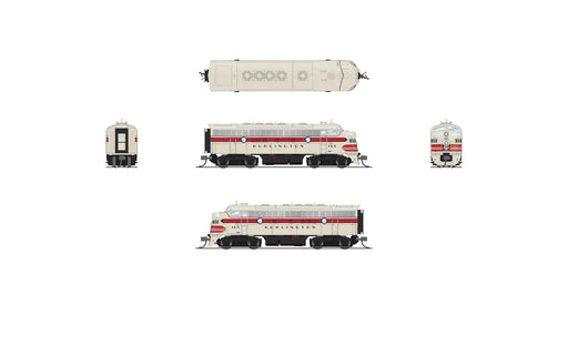 BLI 9247 N Scale EMD Diesel F7A Burlington CB&Q 169C Paragon4 (Sound/DC/DCC)