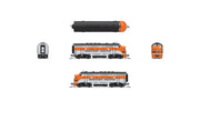 BLI 9253 N Scale EMD Diesel F7A Western Pacific WP 917-D Paragon4 (Sound/DC/DCC)